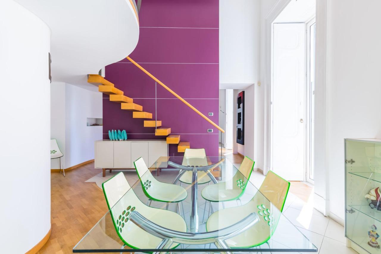 Design & Studio Duplex At National Museum Napoli Exterior foto
