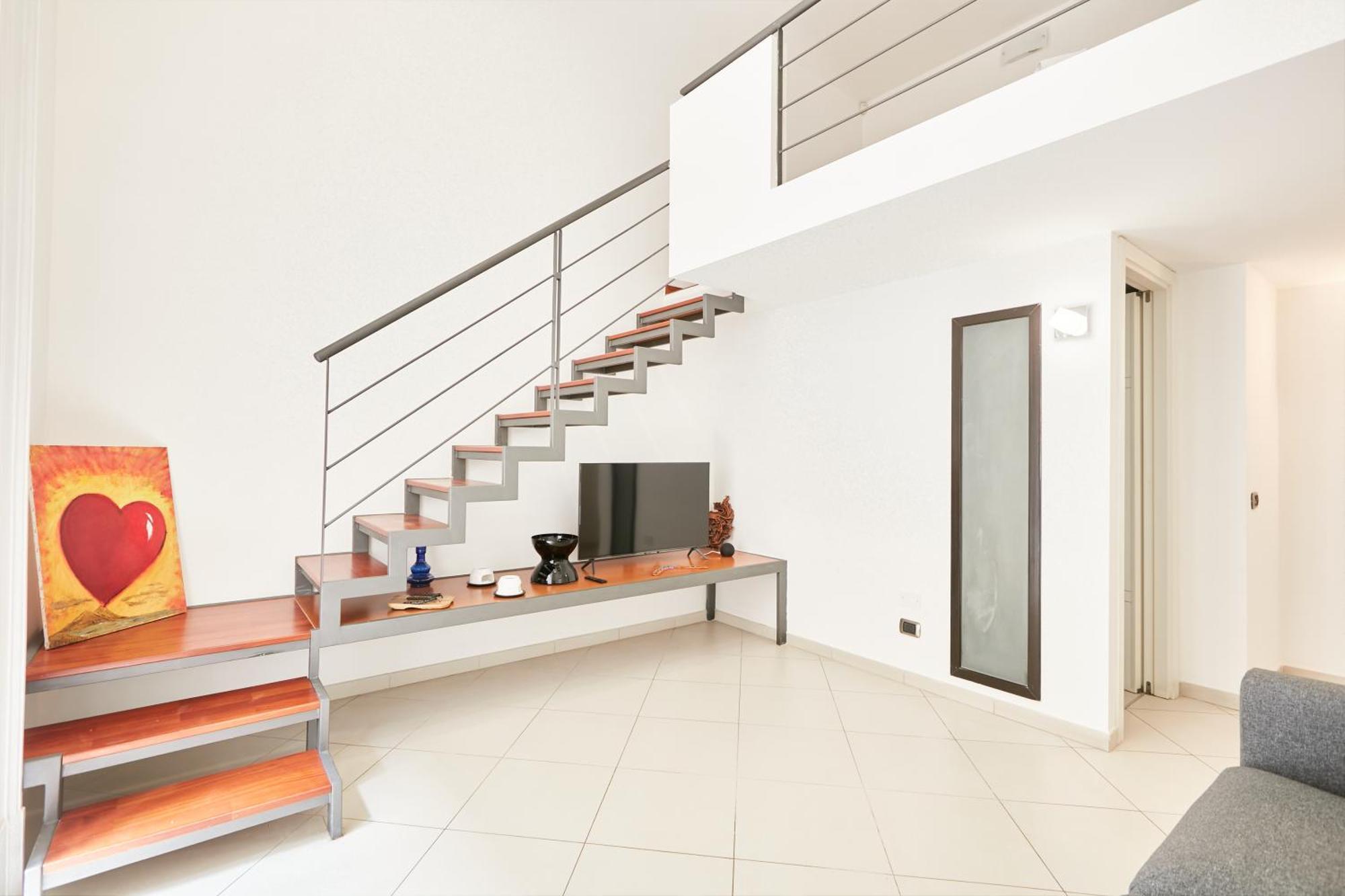 Design & Studio Duplex At National Museum Napoli Exterior foto